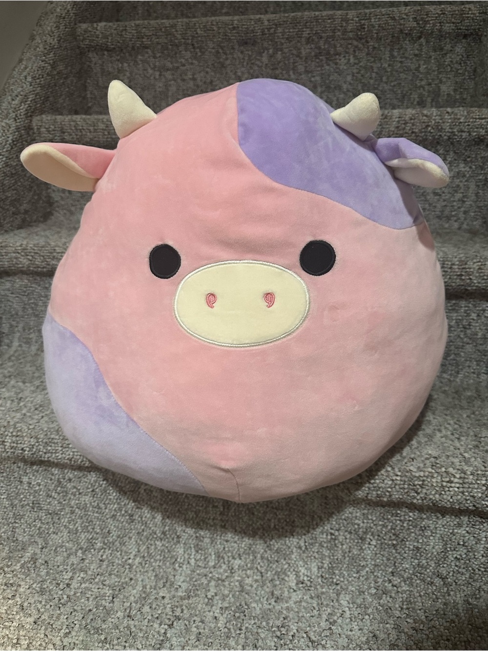 Patty Pink & Lavender Cow Squishmallow